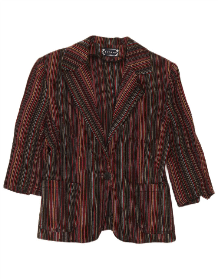 Chopin Roma Chaqueta Blazer de Manga 3/4 para Mujer IT 44 Mediana Multicolor