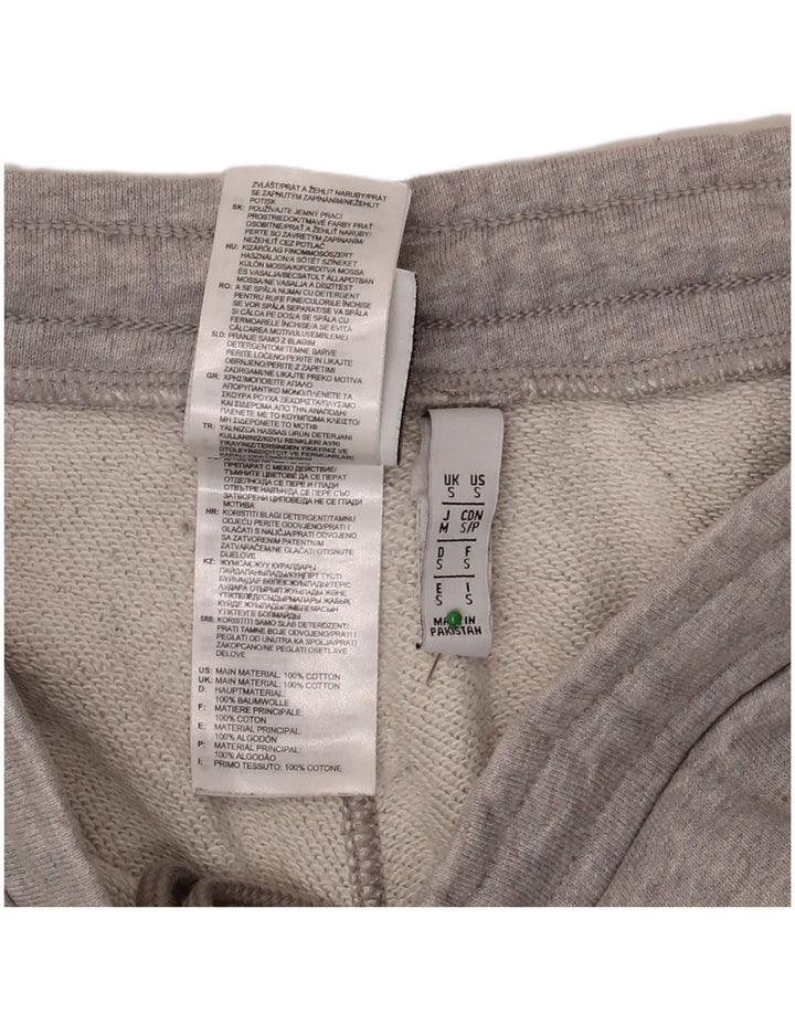 Pantalones cortos deportivos ADIDAS para hombre pequeños de algodón gris