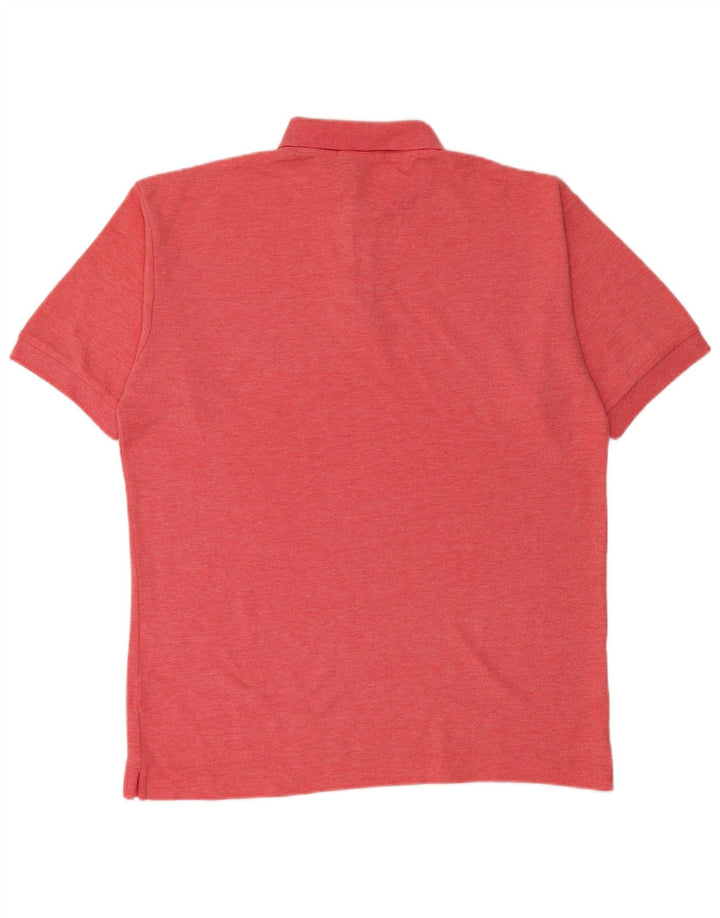 FILA Polo para hombre IT 48 Algodón rojo mediano