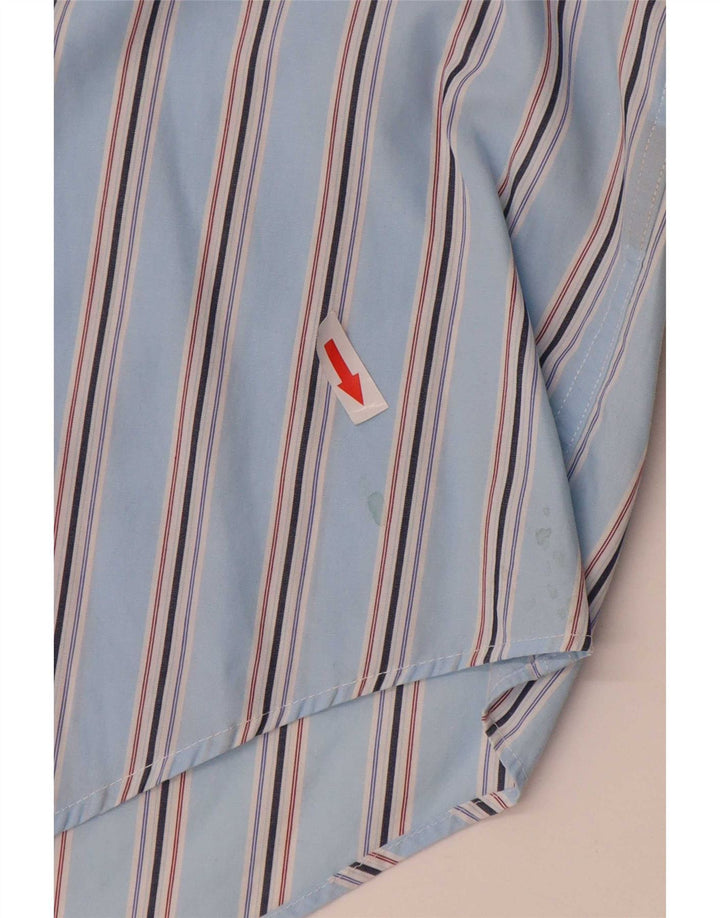 Camisa Nautica Hombre XL Algodón Rayas Azul