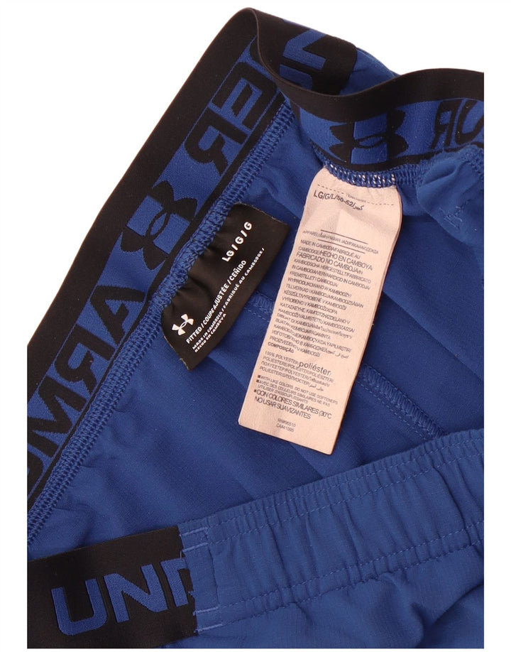 Under Armour Pantalones cortos deportivos gráficos para hombre XL Poliéster azul