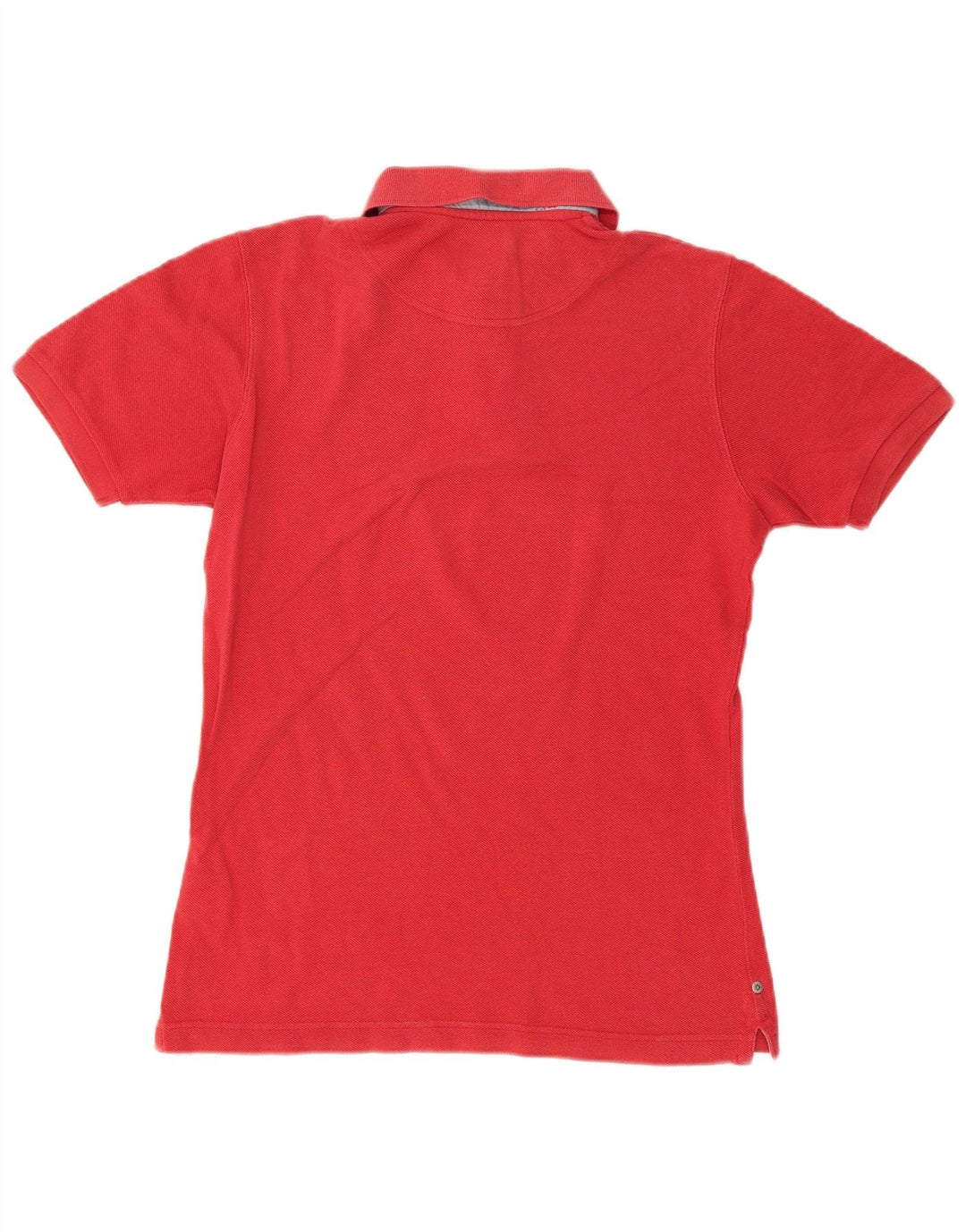 LA MARTINA Mens Polo Shirt Medium Red Cotton