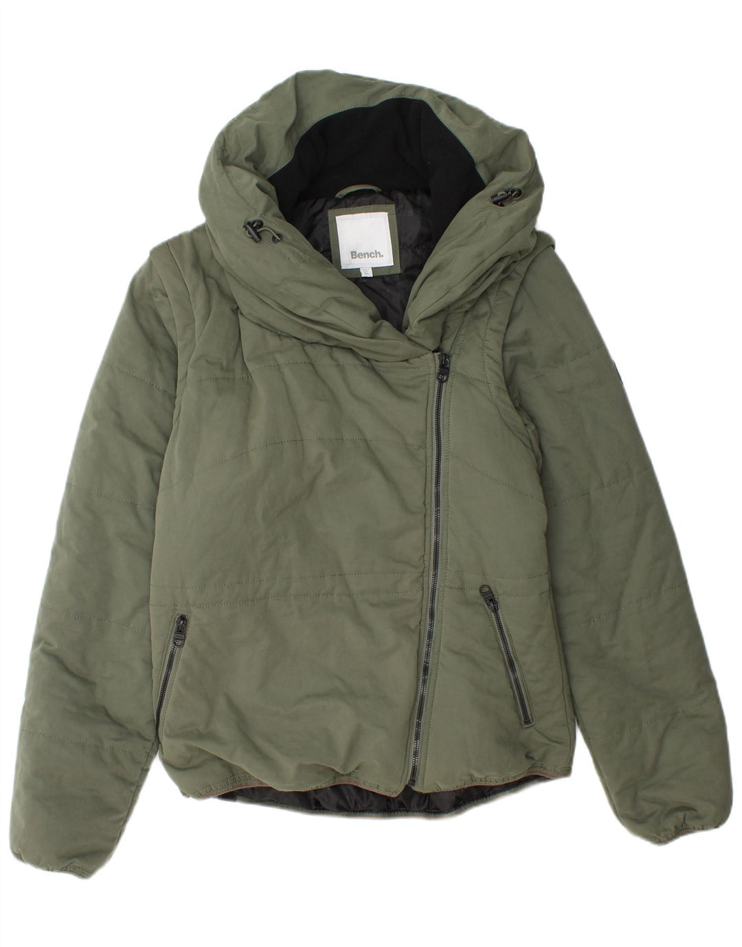 BENCH Chaqueta acolchada para mujer ES 40 XL Poliéster verde