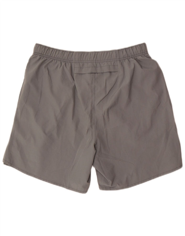 Nike - Pantalones cortos deportivos Dri Fit para hombre, poliéster gris grande