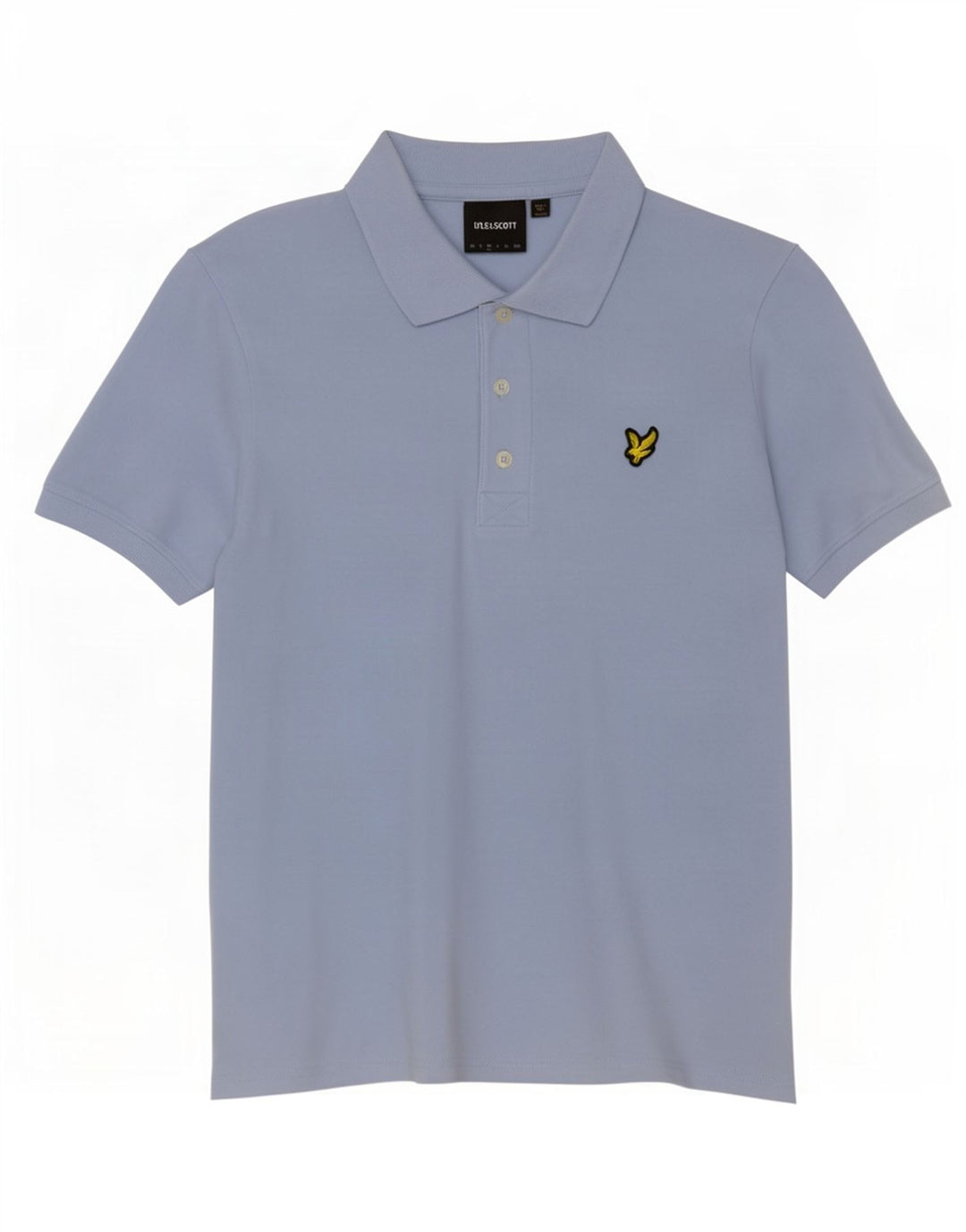 Lyle & Scott Polo Hombre Algodón Azul Medio