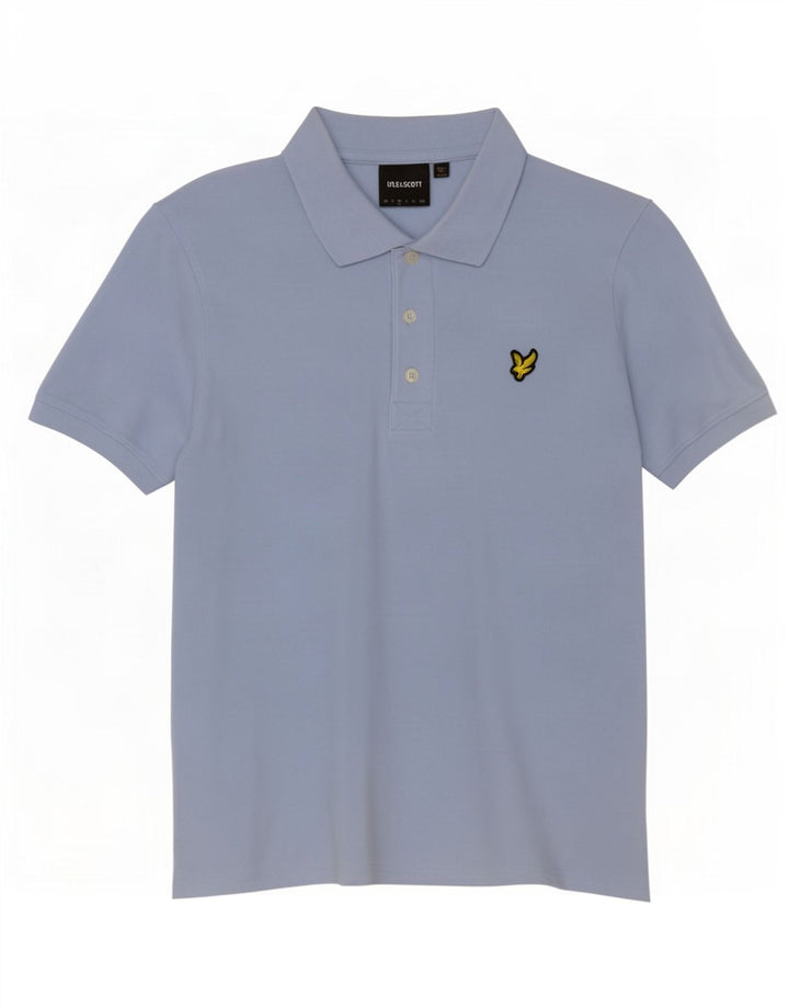 Lyle & Scott Polo Hombre Algodón Azul Medio
