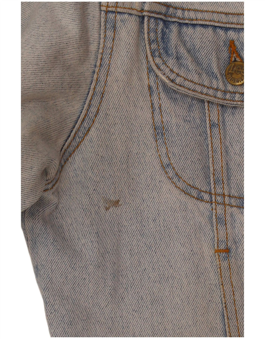 Lee Chaqueta Vaquera para Mujer UK 44 Azul Medio