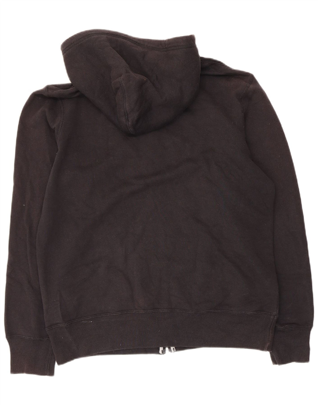 Nike - Sudadera con capucha y cremallera para hombre, tamaño mediano, algodón negro