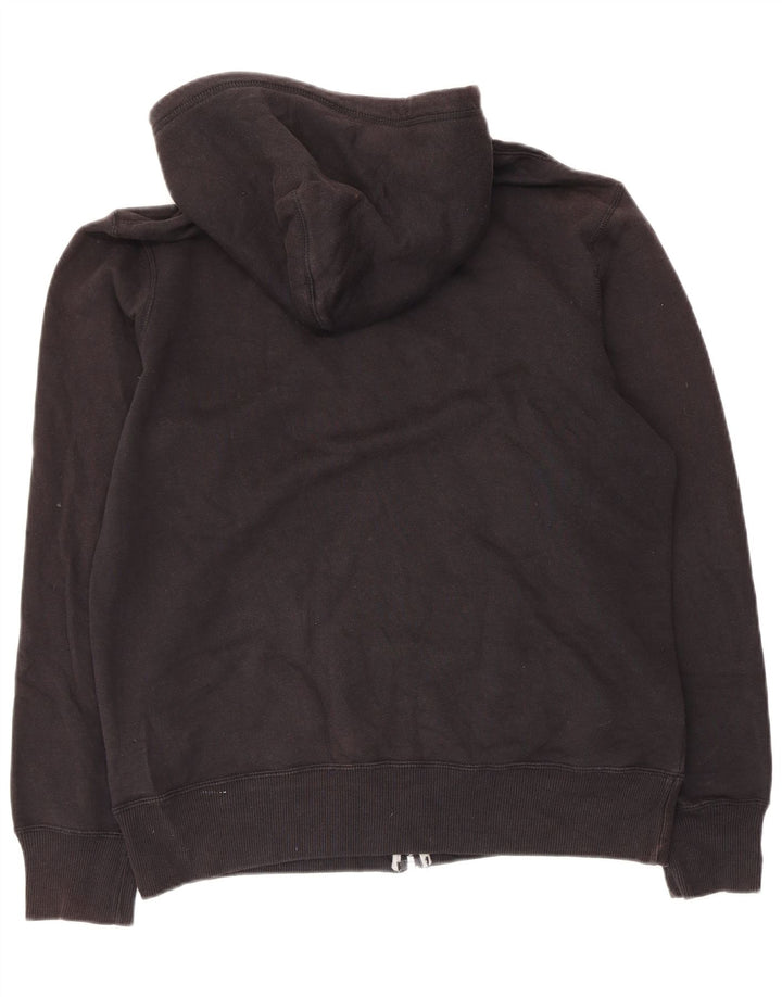 Nike - Sudadera con capucha y cremallera para hombre, tamaño mediano, algodón negro