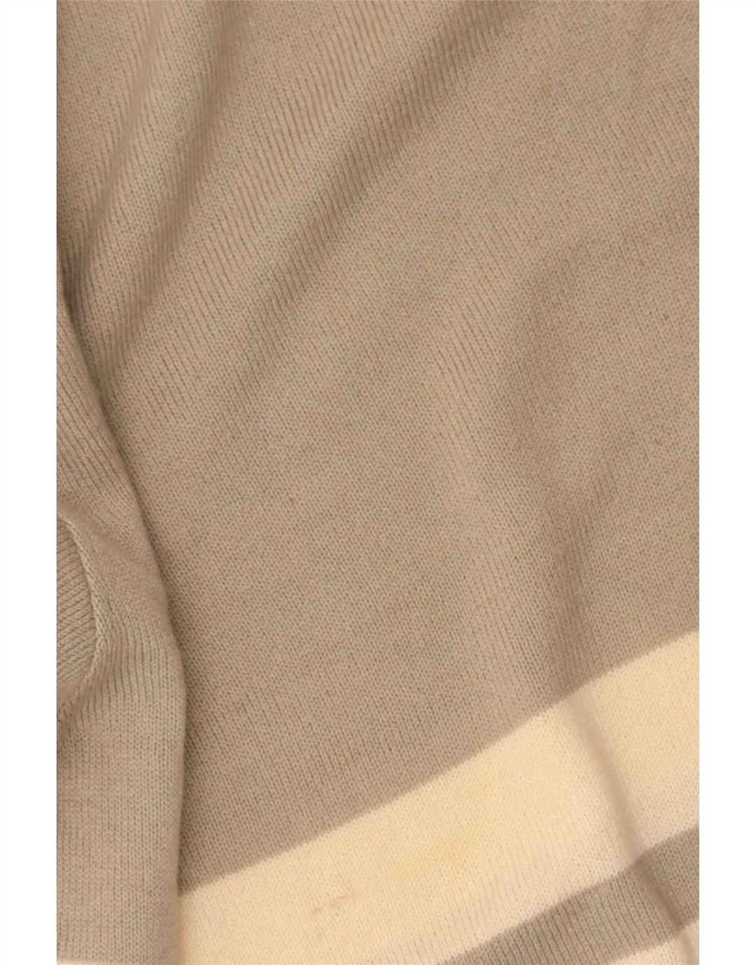 Les Copains Jersey De Cuello Redondo Para Hombre IT 52 Large Gris Colorblock Lana