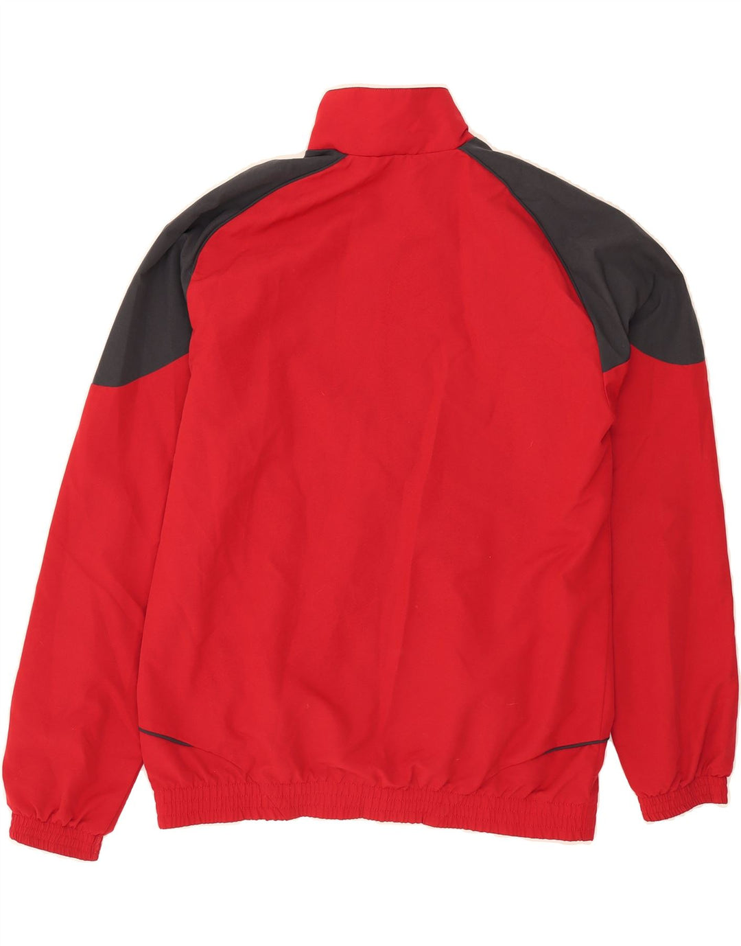 ADIDAS Mens Tracksuit Top Jacket UK 40/42 Medium Red Colourblock Polyester Vintage Adidas and Second-Hand Adidas from Messina Hembry 
