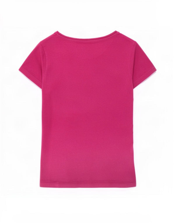 Asics Camiseta gráfica para mujer Top UK 12 Medium Purple Cotton