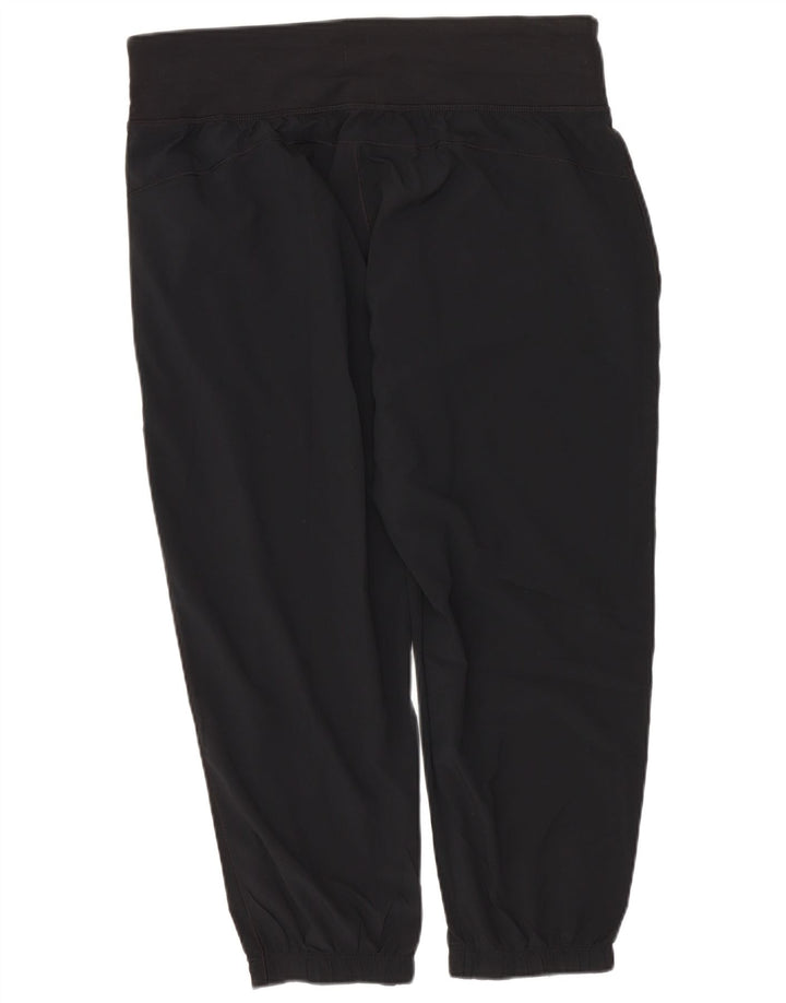 Under Armour Mujer Capri Chándal Pantalones Joggers UK 40 Medium Negro