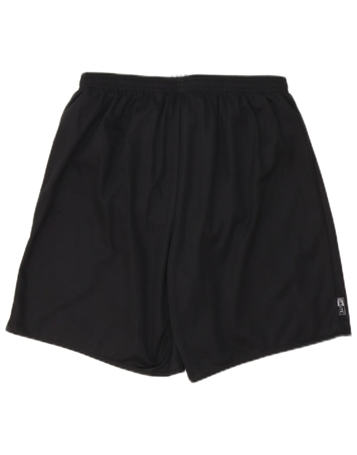 Adidas Mens Climalite Sport Shorts Grande Negro Poliéster