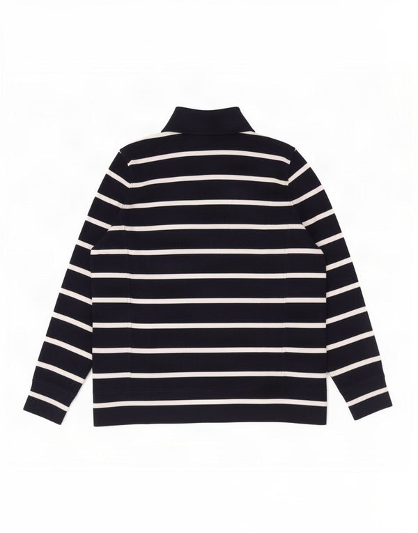 Ralph Lauren - Polo para mujer, talla 40, talla XL, color azul marino a rayas