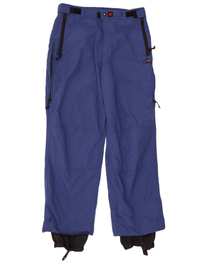 Quiksilver - Pantalón de esquí para hombre, nailon azul grande
