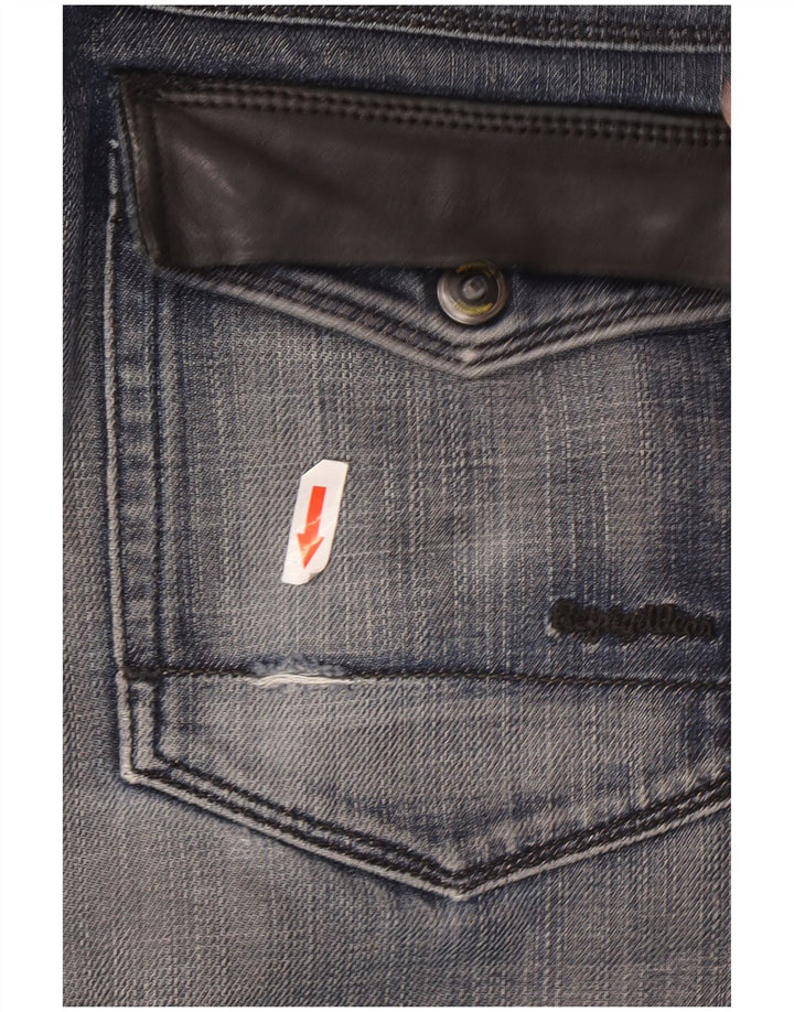 Refrigiwear Vaqueros rectos para hombre W36 L34 Algodón azul
