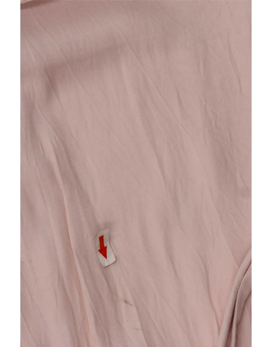 Zara Mujer Vestido Cruzado UK 40 Small Viscosa Rosa