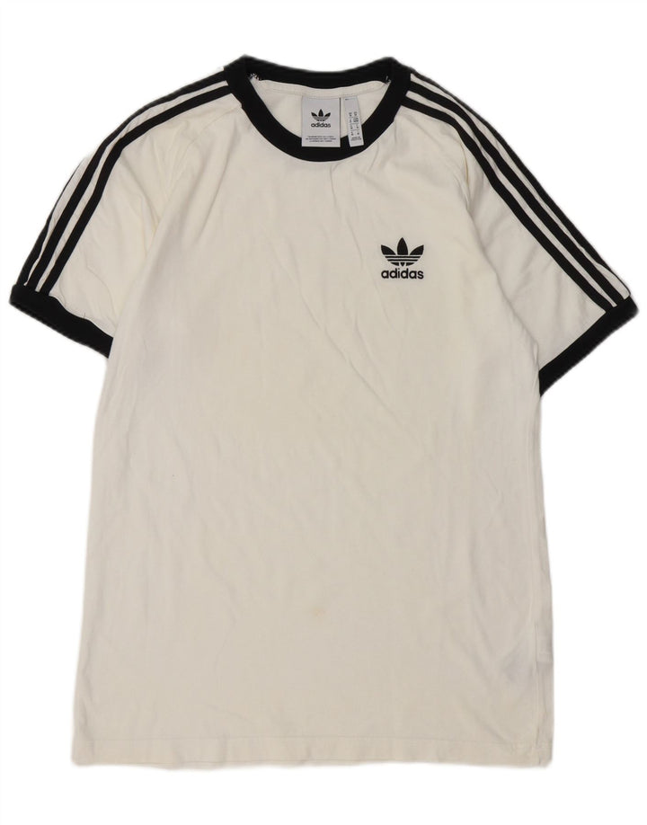 ADIDAS Camiseta Hombre Top Medium Blanco Algodón