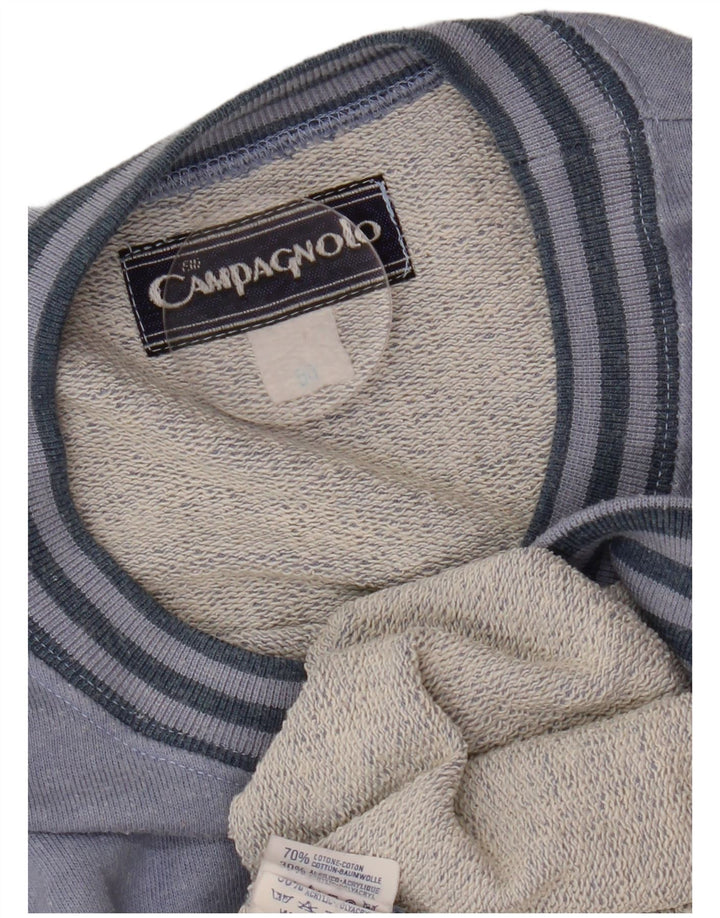 CAMPAGNOLO Hombre Vikings Graphic Sudadera Jumper IT 56 XL Algodón Azul
