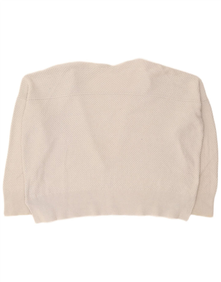Gap Suéter tipo cárdigan extragrande para mujer UK 46 Algodón gris grande