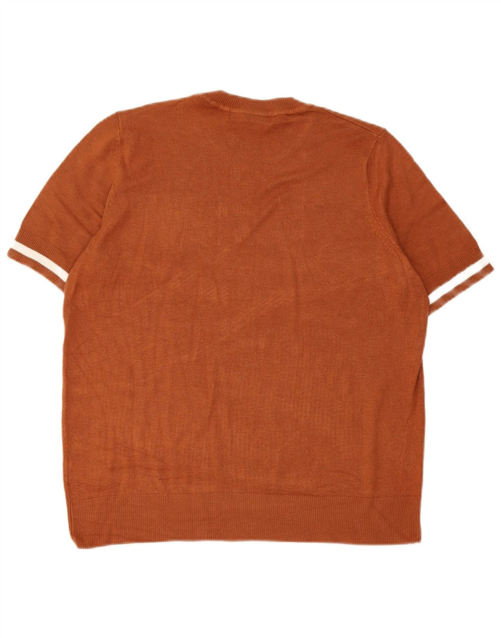 Marks & Spencer - Jersey de cuello redondo para mujer, talla 40, color marrón medio