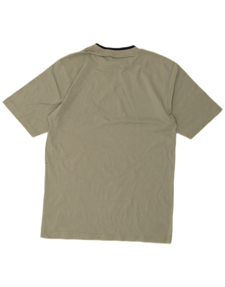Asics - Camiseta para hombre, talla grande, algodón verde