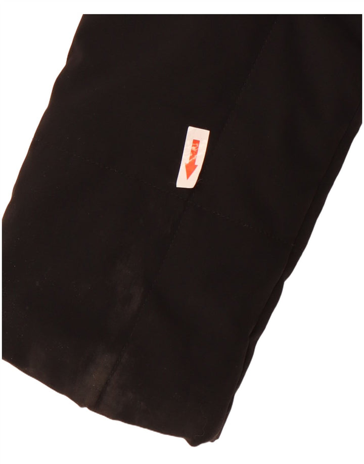 Adidas Chaqueta acolchada con capucha para mujer UK 8 Small Poliéster negro