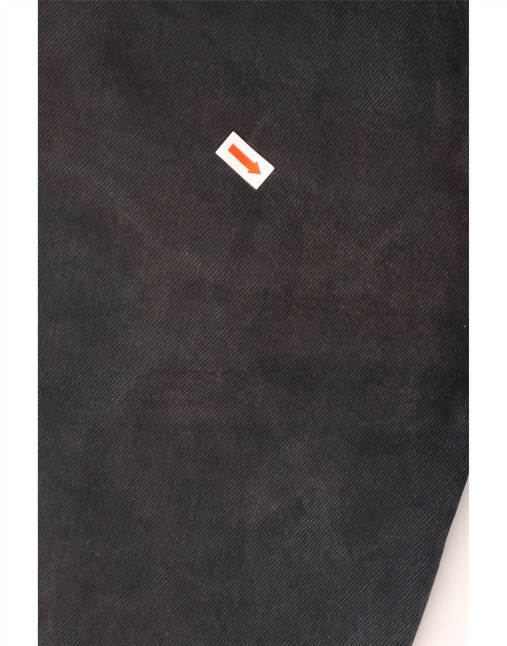 LEVI'S Mens 501 Denim Shorts W32 Algodón Negro Mediano