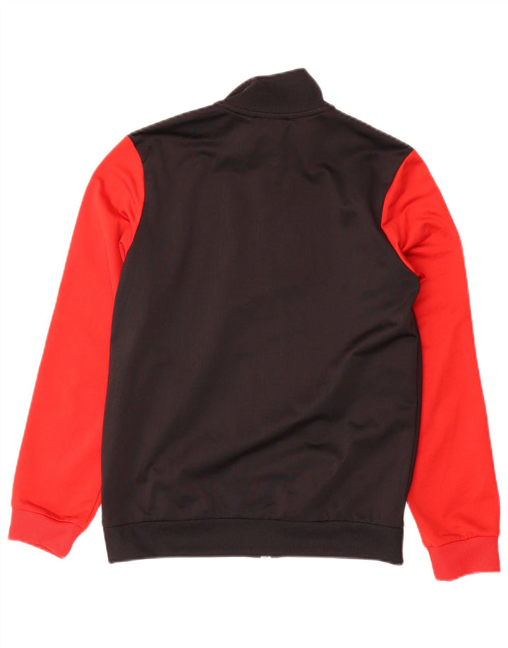 Adidas - Chaqueta de chándal para niño, 11-12 años, color negro, poliéster