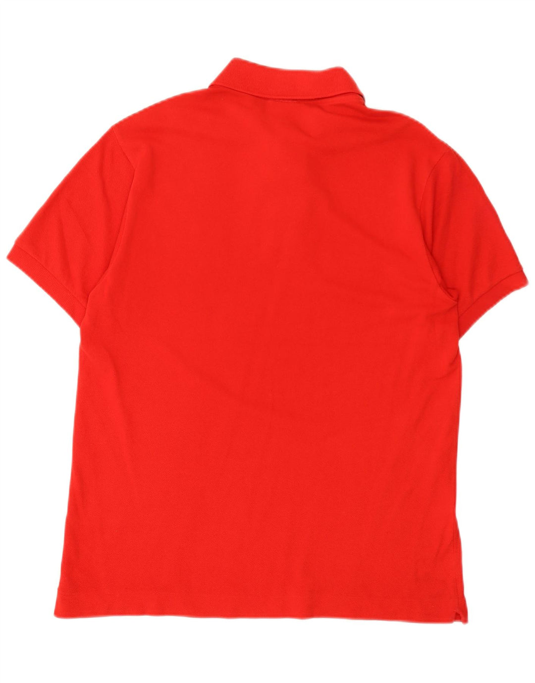 Polo Lacoste para hombre talla 4 mediano algodón rojo