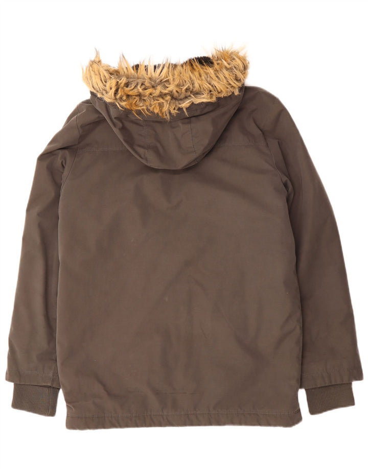 Parka con capucha Animal para niño 13-14 años Gris