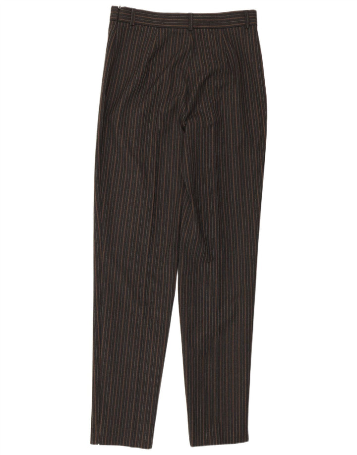 LES COPAINS Pantalones casuales de cintura alta para mujer IT 46 Large W30 L33 Negro