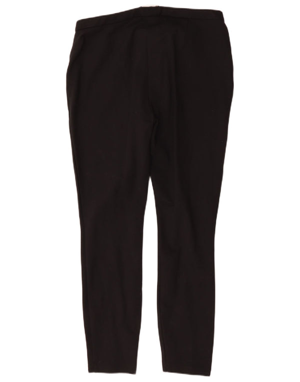 Pantalones informales ajustados Marks & Spencer para mujer UK 14 Large W32 L29 Black