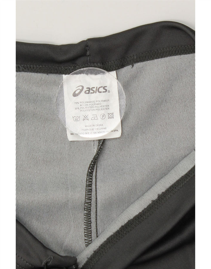 Asics Pantalones de chándal para mujer UK 10 Small Gris Poliamida