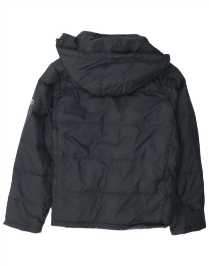 Champion Chaqueta acolchada con capucha para hombre UK 38 Poliamida gris medio