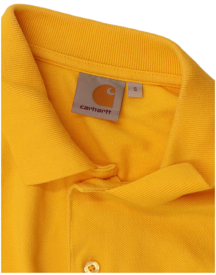 CARHARTT Polo Hombre Pequeño Algodón Amarillo