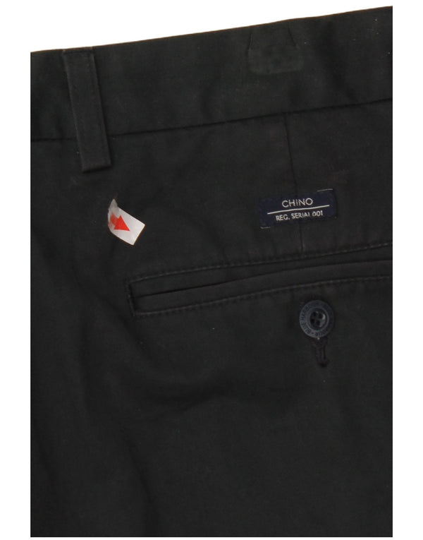 Marks & Spencer Pantalón chino recto azul Harbor para hombre W38 L29 Azul marino