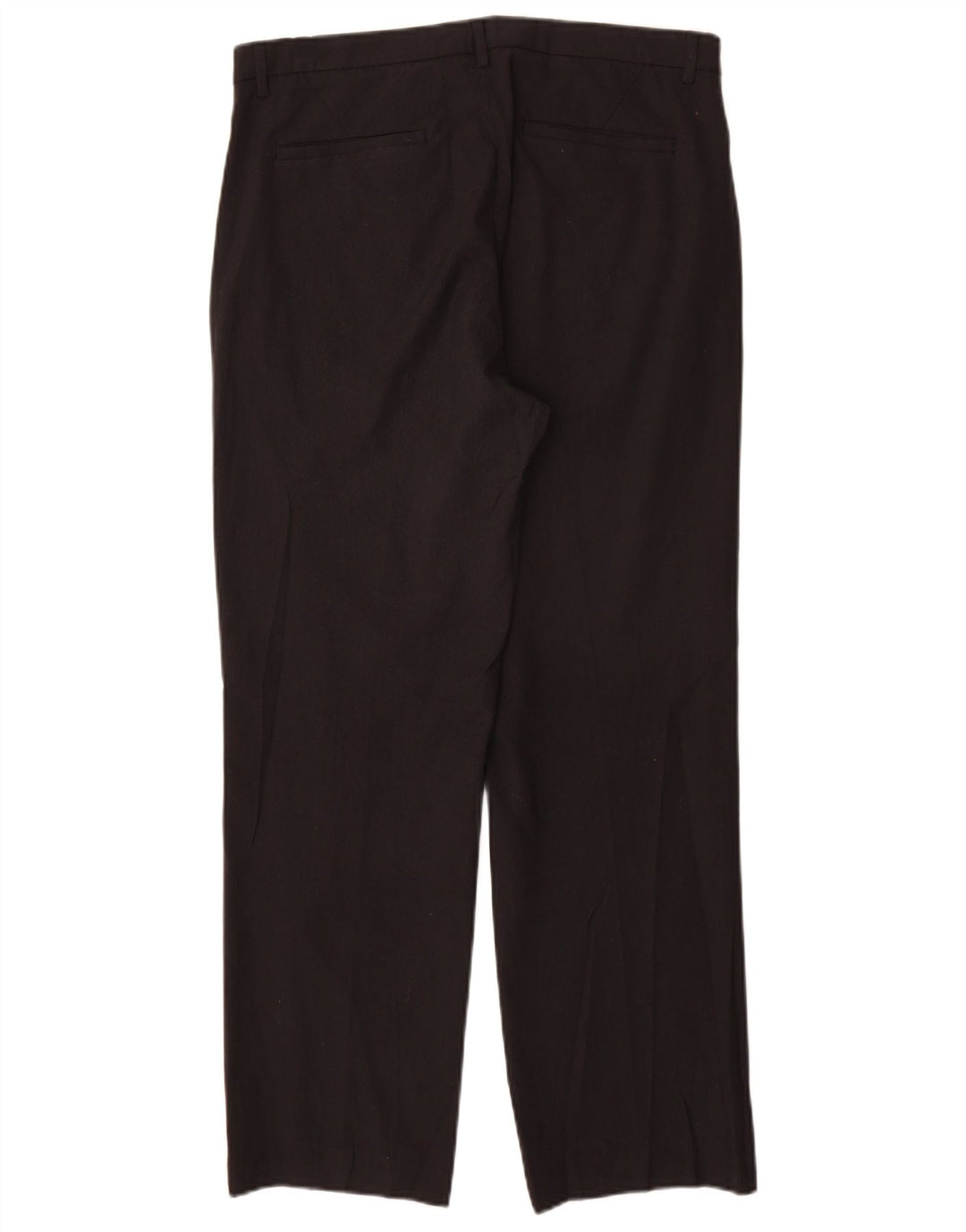 Pantalones chinos rectos Calvin Klein para hombre W32 L30 Poliéster negro