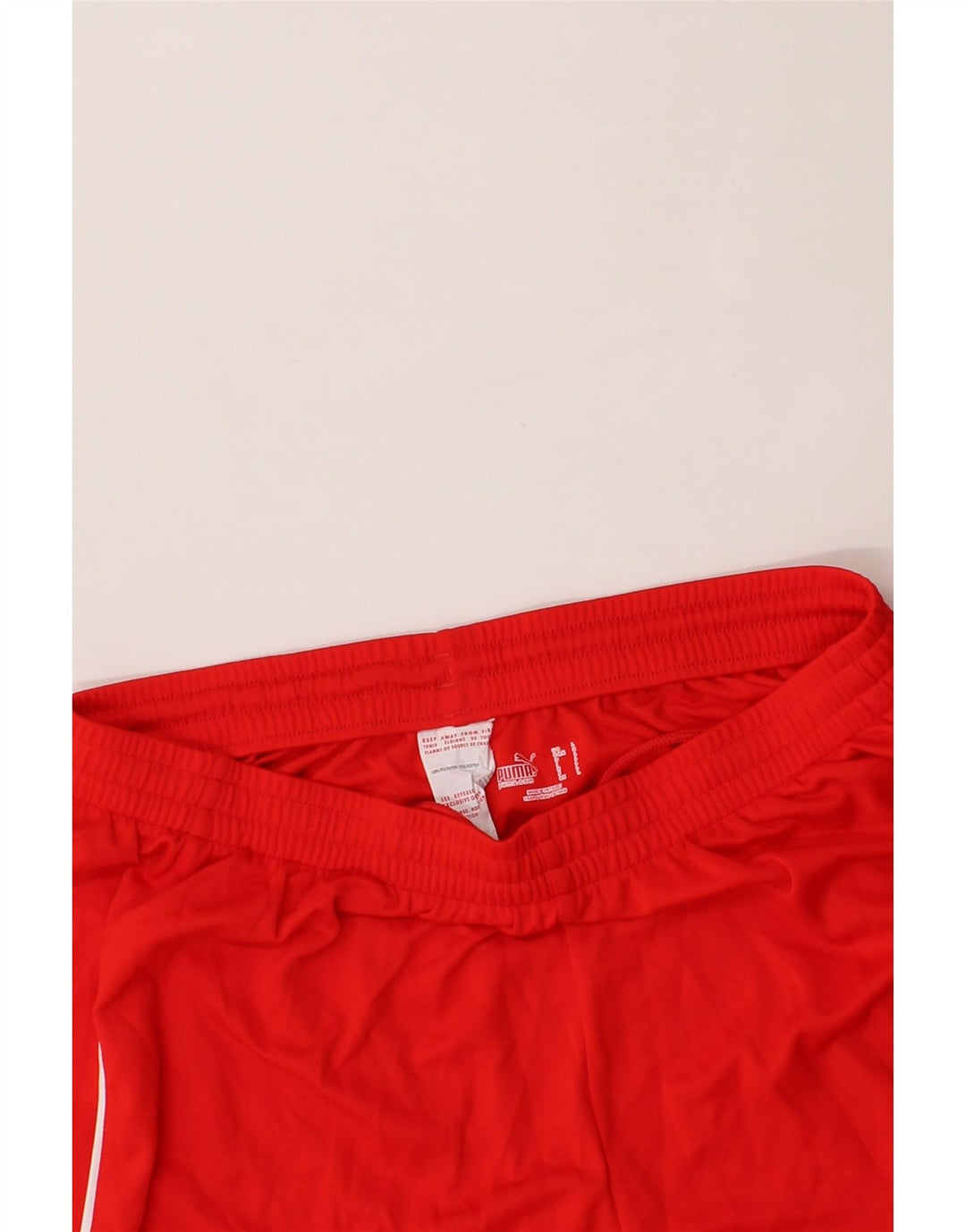 PUMA Mens Sport Shorts Large  Red Polyester Vintage Puma and Second-Hand Puma from Messina Hembry 