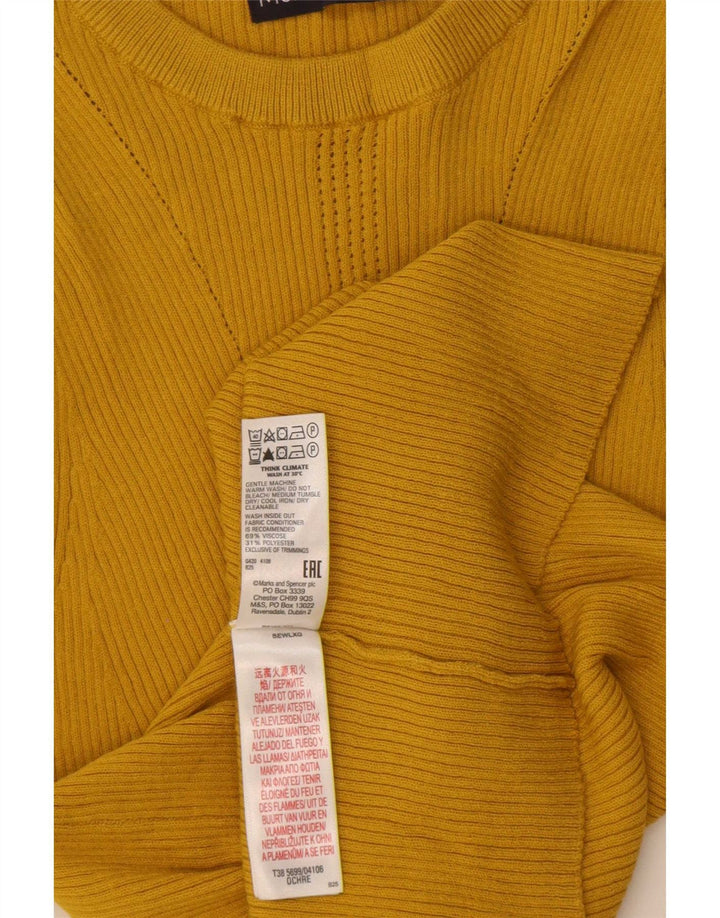 Marks & Spencer - Camiseta sin mangas para mujer, talla 40, viscosa beige mediana