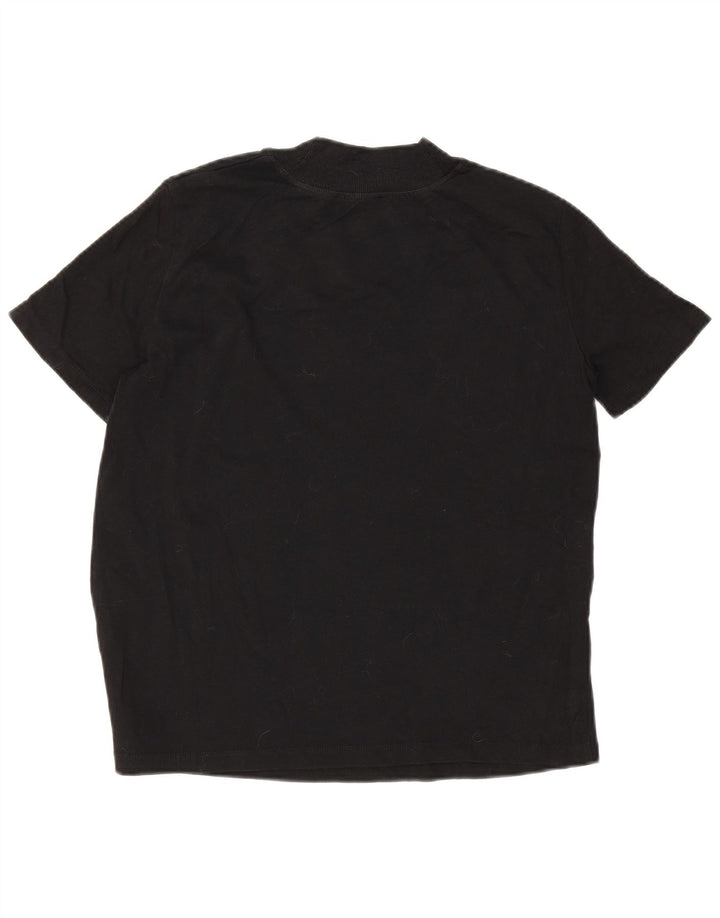 Zara Mujer Camiseta Top UK 10 Small Negro