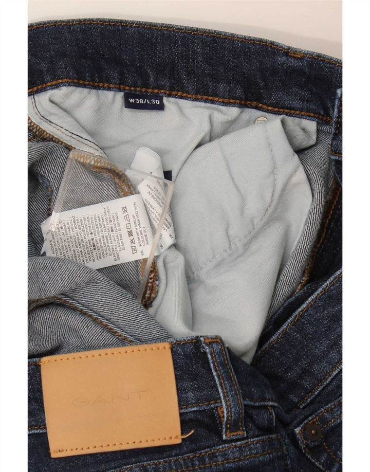 Vaqueros Gant Hombre Slim W38 L27 Algodón Azul Marino