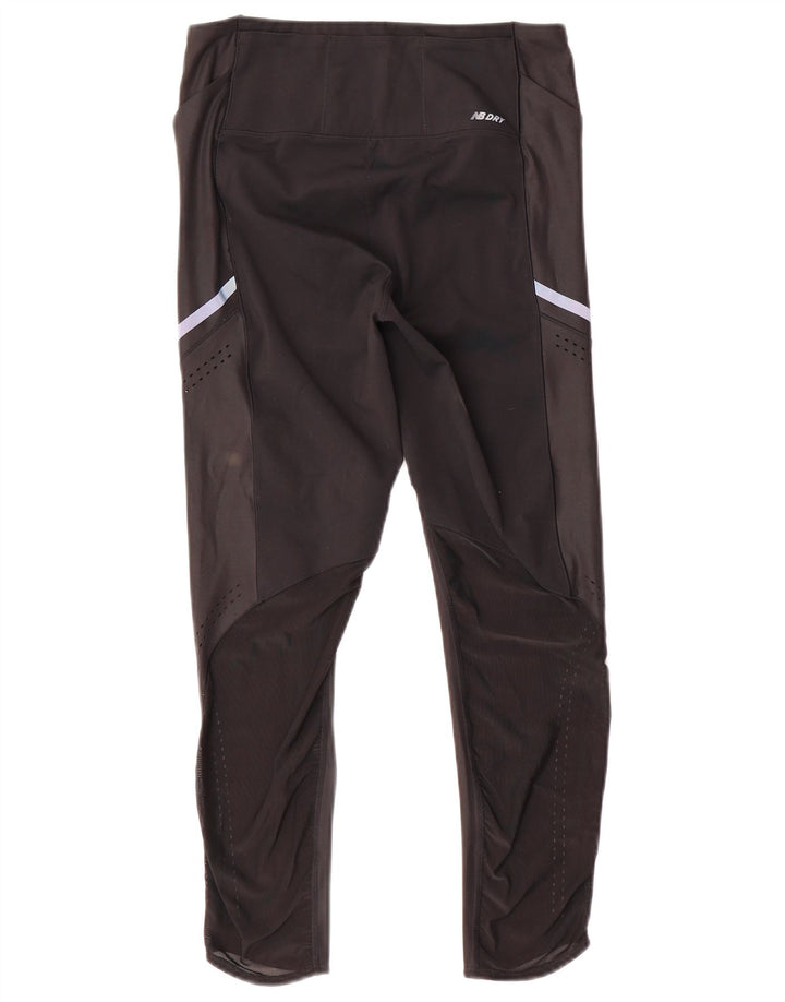 New Balance Leggings para mujer UK 12 Mediano Negro Poliéster