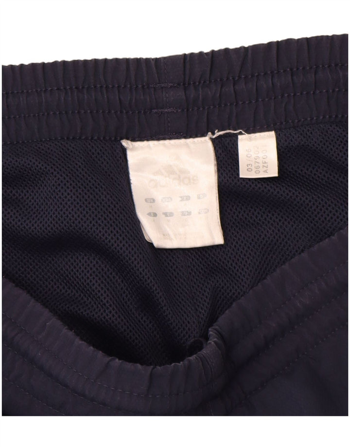 Pantalón De Chándal Adidas Hombre Mediano Azul Marino Nylon