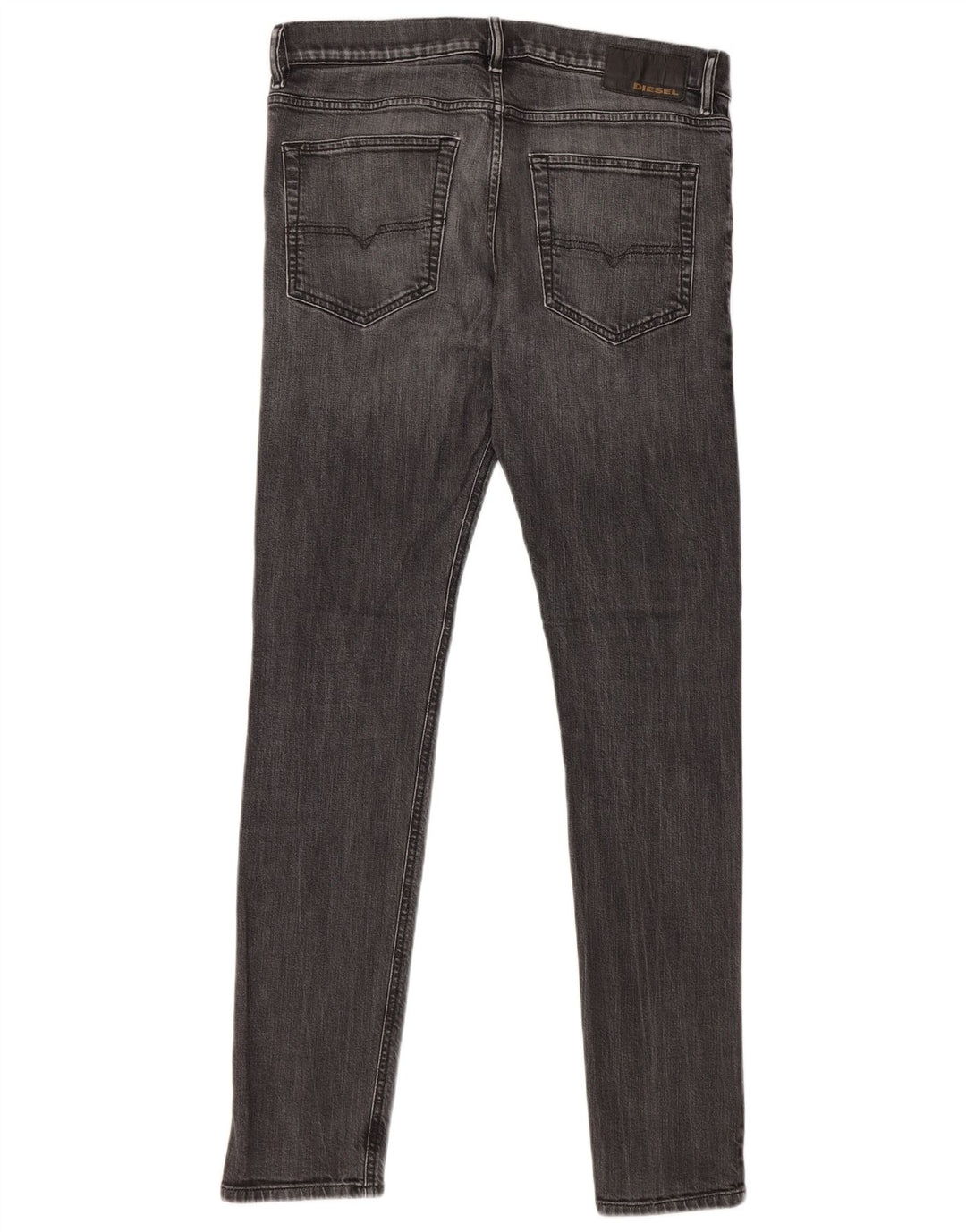 DIESEL Vaqueros ajustados D-Luster para hombre W32 L32 Algodón gris