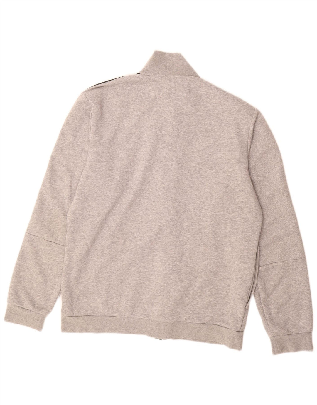 ADIDAS Chaqueta de chándal para hombre UK 44/46 Grande Gris Algodón