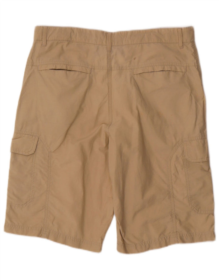 Marks & Spencer Pantalones cortos tipo cargo para hombre W34 Algodón beige grande