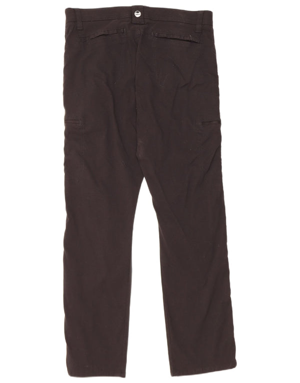 Pantalón cargo Wrangler para hombre W36 L30 Nylon negro