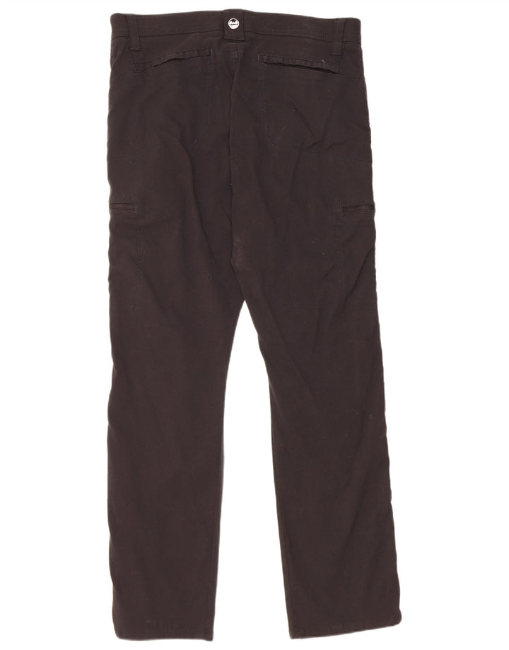 Pantalón cargo Wrangler para hombre W36 L30 Nylon negro